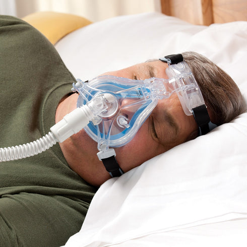 Philips Respironics ComfortGel Blue Full Face CPAP Mask with Headgear