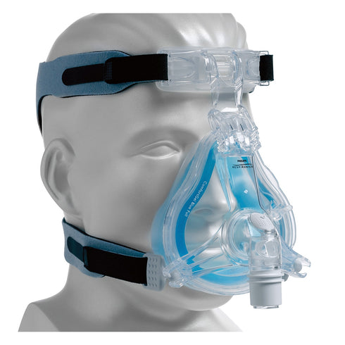 Philips Respironics ComfortGel Blue Full Face CPAP Mask with Headgear
