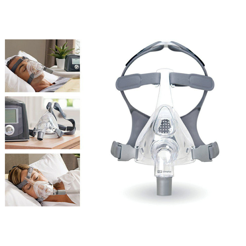 Fisher Paykel Simplus Full Face CPAP Mask With Headgear Respiratory Fisher Paykel Simplus Full Face CPAP Mask With Headgear Respiratory